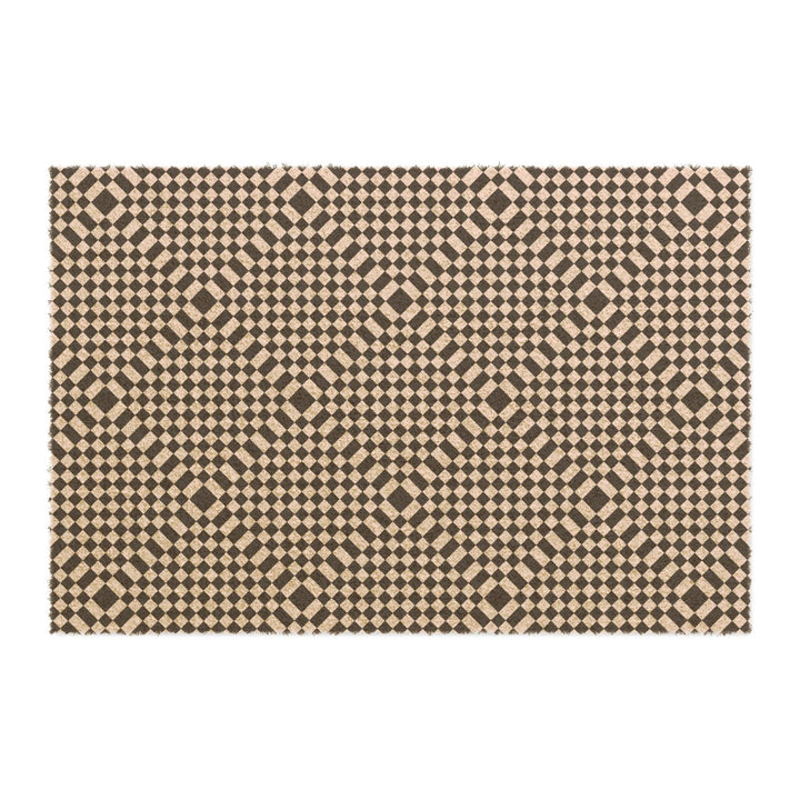 Lisslune | Personalized geometric doormat: Beautify the entrance of your home with elegance