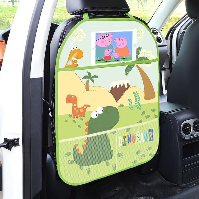 Lisslune | Cartoon Car Seat Back Holder with Storage Organizer