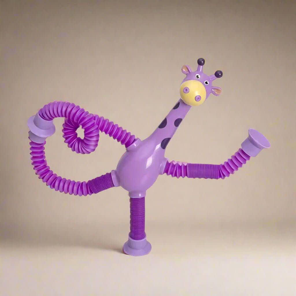 Lisslune | FlexiGiraffe – Expandable suction cup toy for creative children
