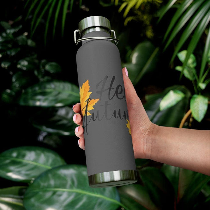 Lisslune | Merry Moments 22 Oz Stainless Steel Insulated Holiday Water Bottle