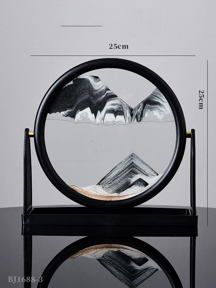 Lisslune | Fascinating 3D glass water sand art for a tranquil environment