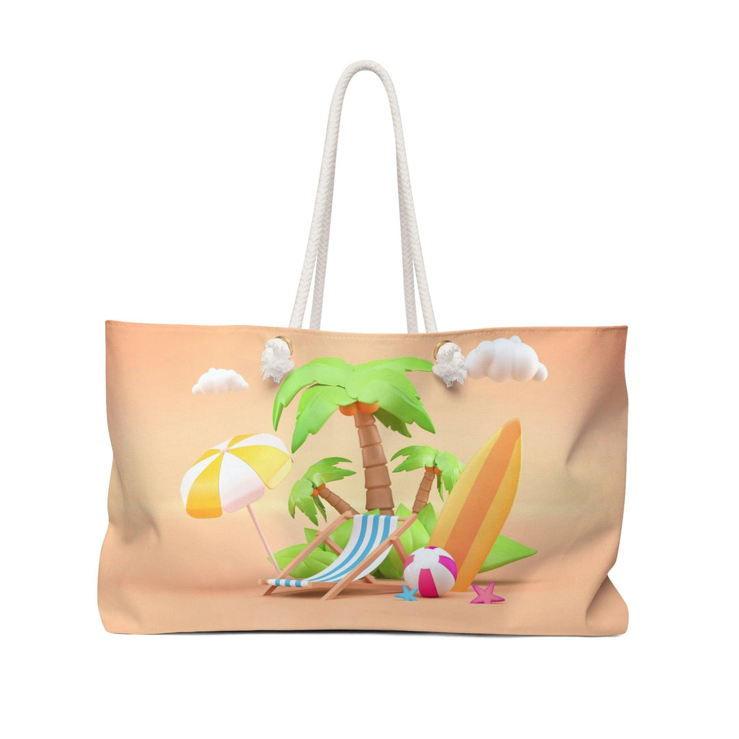 Lisslune | Chic Luxe XL Getaway Tote - Fashionable Oversized Bag for Weekend Adventures