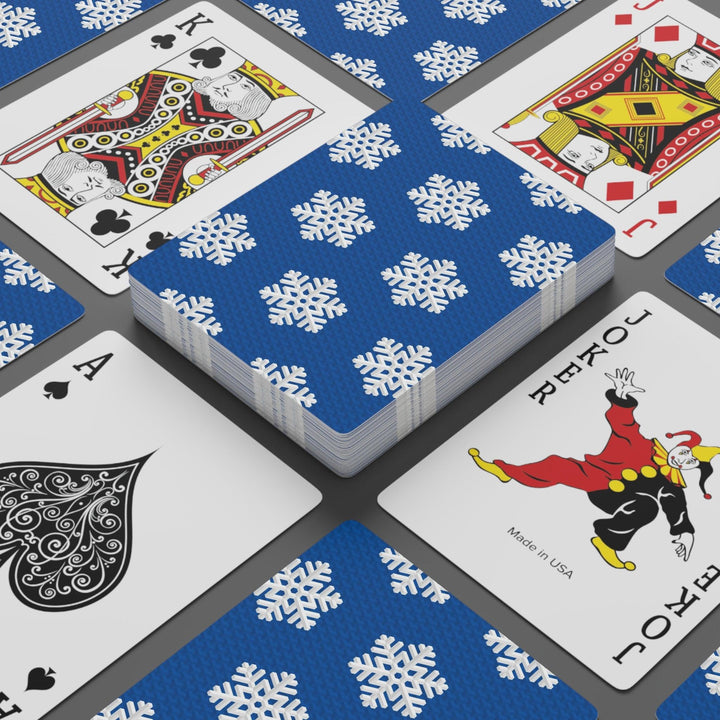 Lisslune | Luxurious Festive Poker Deck - Enhance Your Holiday Card Games