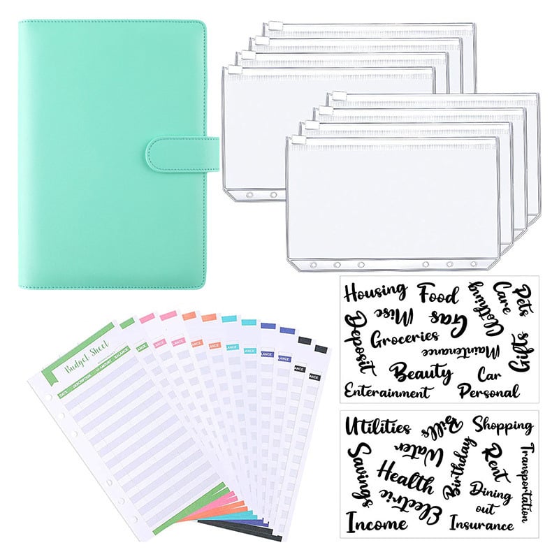 Lisslune | Budget Binder Book With Cash Envelopes