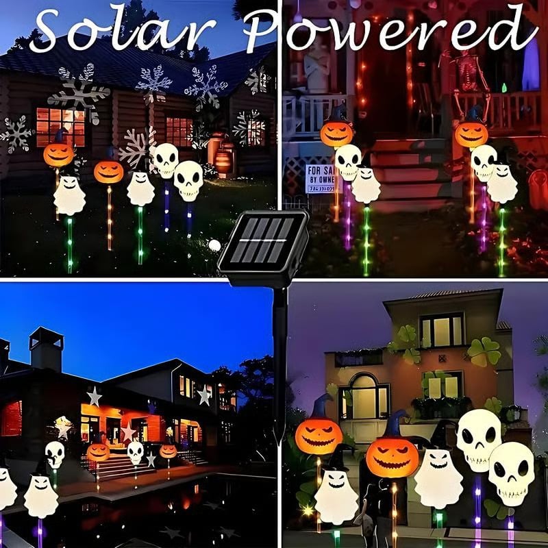 Lisslune | 6 in 1 Halloween Solar Garden Lights