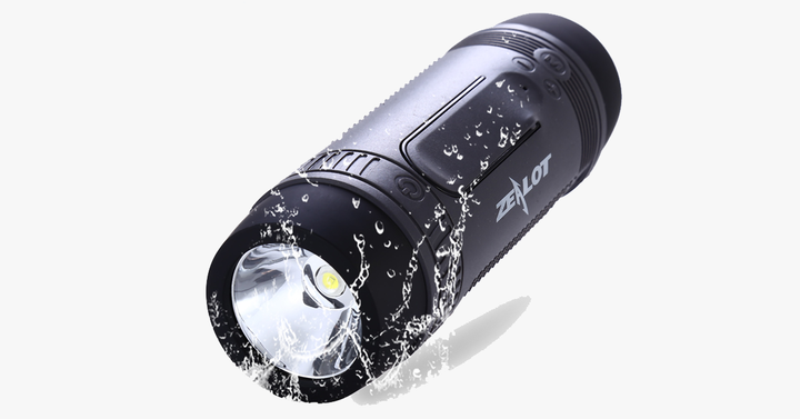 Lisslune | Sport Music Outdoor Flashlight – The perfect combination of speaker, flashlight, and power bank