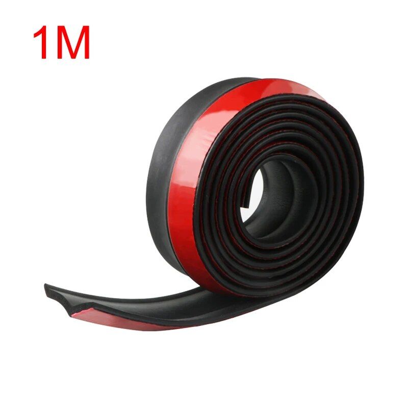 Lisslune | Universal Car Front Bumper Lip Protector & Rubber Skirt