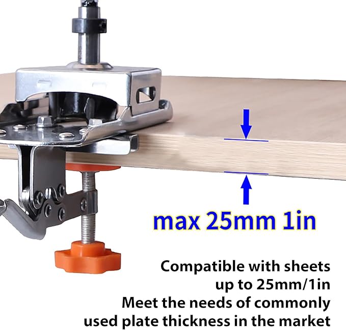 Lisslune | Woodworking 35mm Hinge Boring Jig Hole Opener Kit