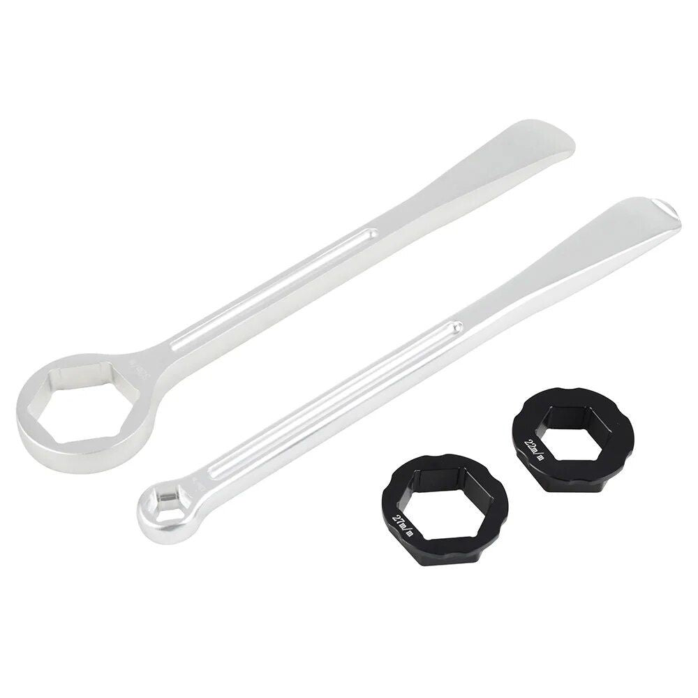 Lisslune | Universal aluminum 32mm 27/22mm 13/10mm cover lever key set for motorcycle maintenance