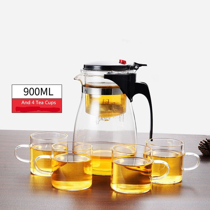 Lisslune | TeaTime Heat Resistant Glass Teapot