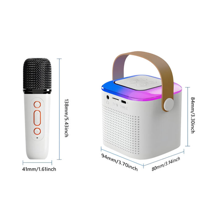 Lisslune | Bluetooth speaker with microphone, Bring joy and music to any occasion