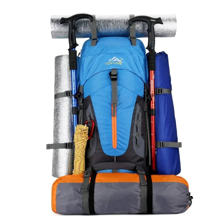 Lisslune | 60L Waterproof Backpack – Spacious and Durable Bag for Outdoor Adventures