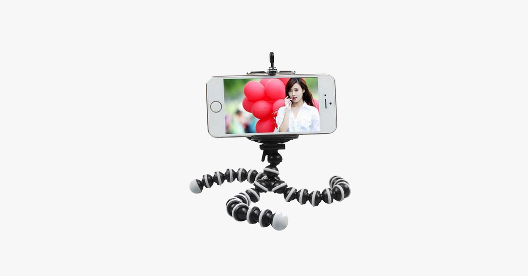 Lisslune | Mini Flexible Selfie Smartphone Stand – Click on amazing pictures easily!