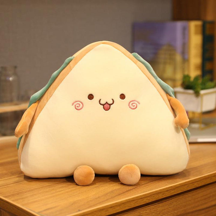 Lisslune | Wonderful Plush Expression Cushion: Charming Room Decor Accent