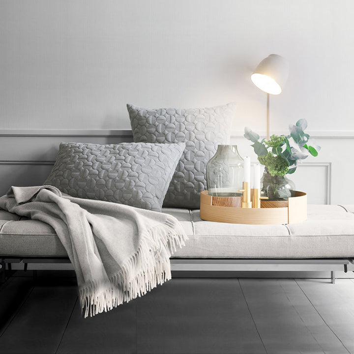 Lisslune | Electrified Wall Lamp Modern Metal 10 cm B 1 Bulb Black/Gray/White Wall Light Sconces for Bedroom