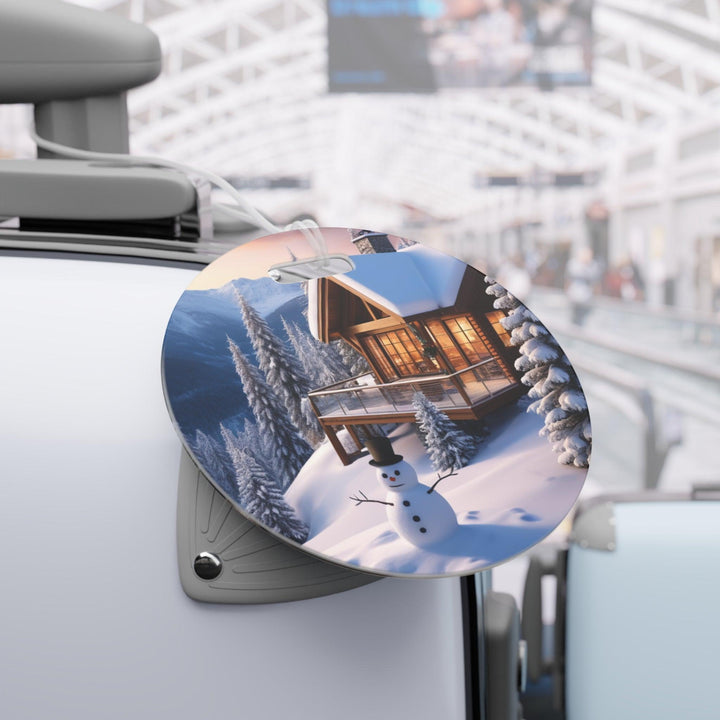 Lisslune | Festive Puppy Travel Tag for Vacation Adventurers