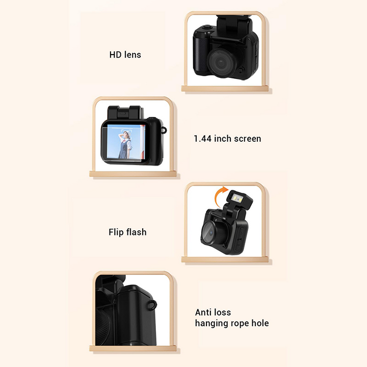 Lisslune | Point-and-Shoot Mini Camera