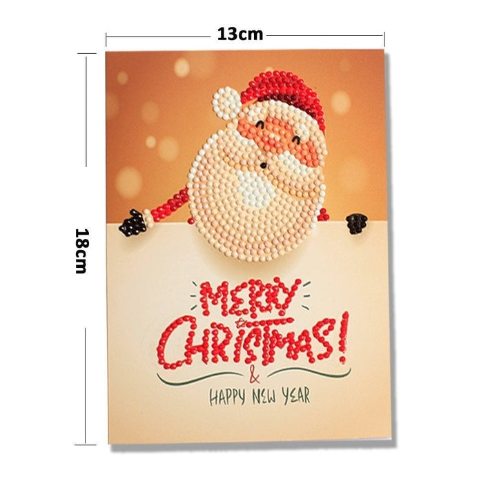 Lisslune | 5D Diamond Painting Christmas Cards New Arrival (8 Pack)