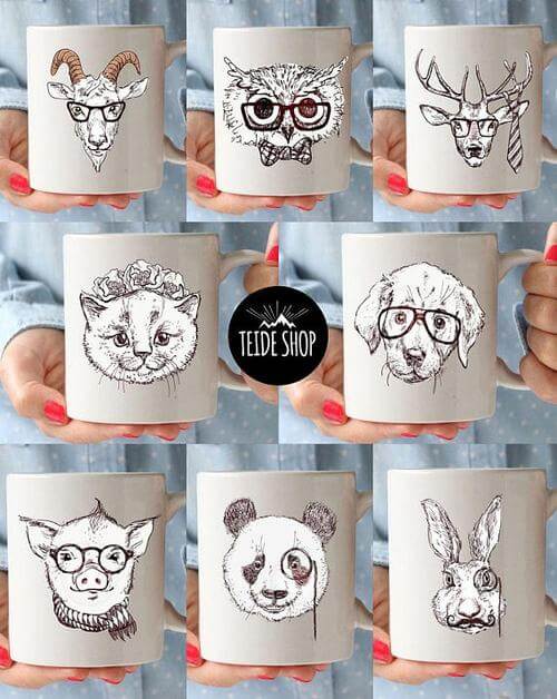 Lisslune | Labrador Gift For Kids Coffee Lovers Gift Mug