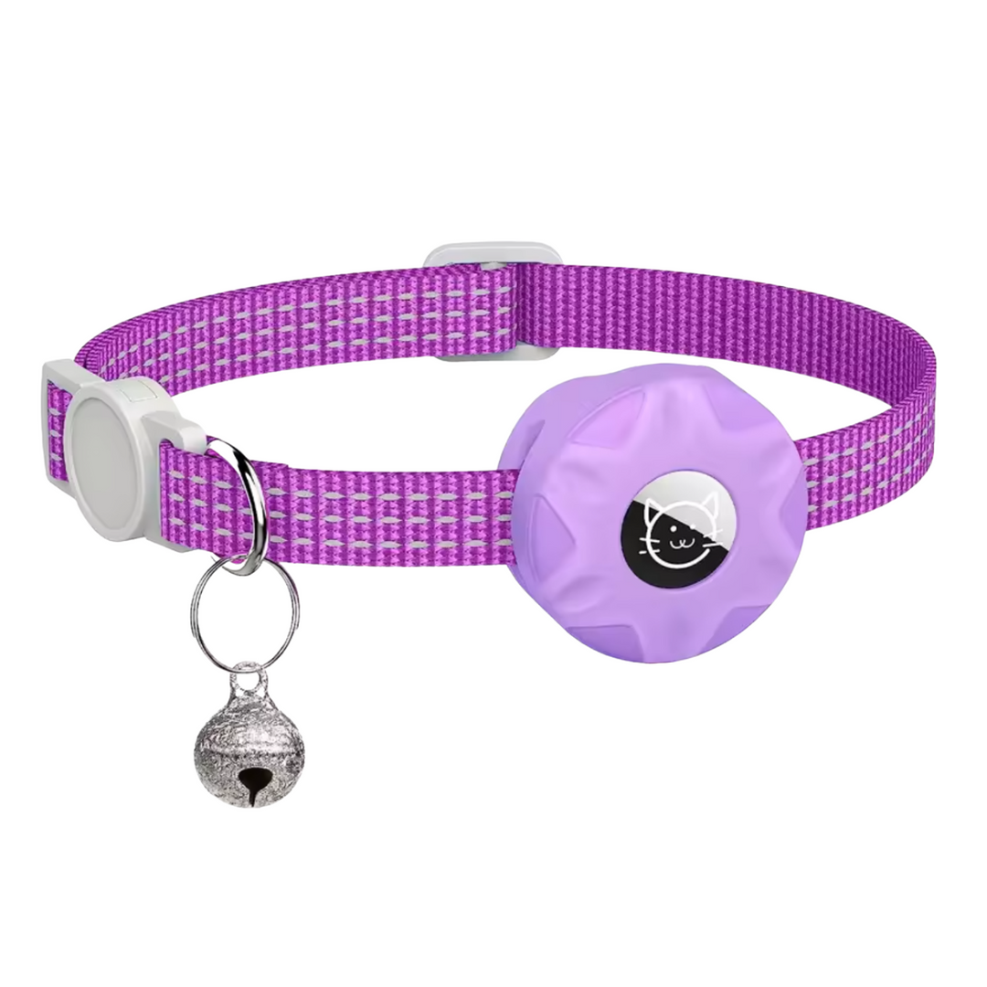 Lisslune | Pet Safety Set – Smart Dog and Cat Tracker with Reflective Collar