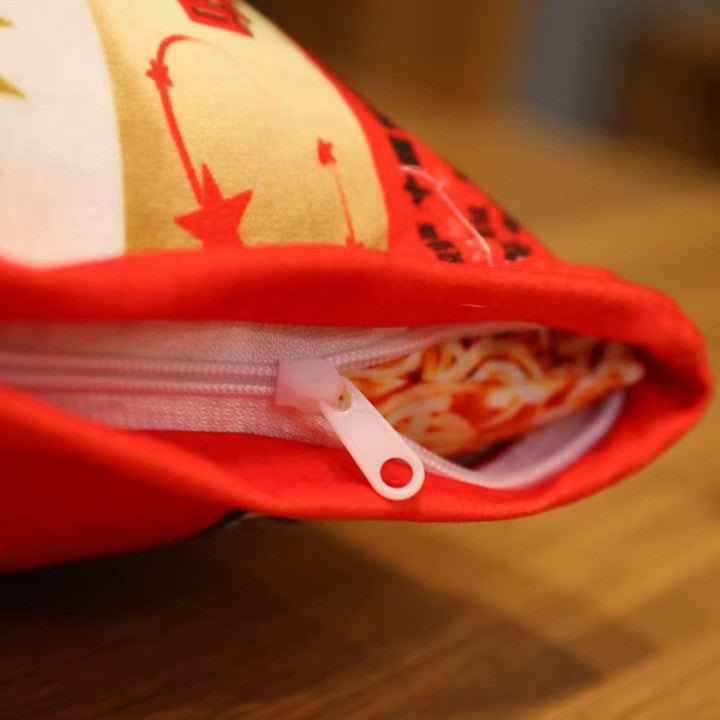 Lisslune | Comfort Food Noodle Snuggle Throw Blanket