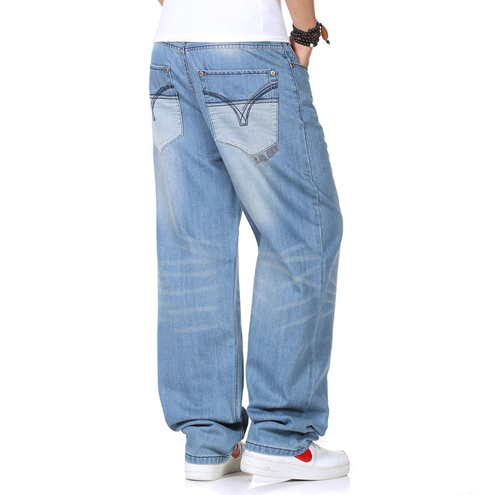 Men's loose fit jeans Lisslune