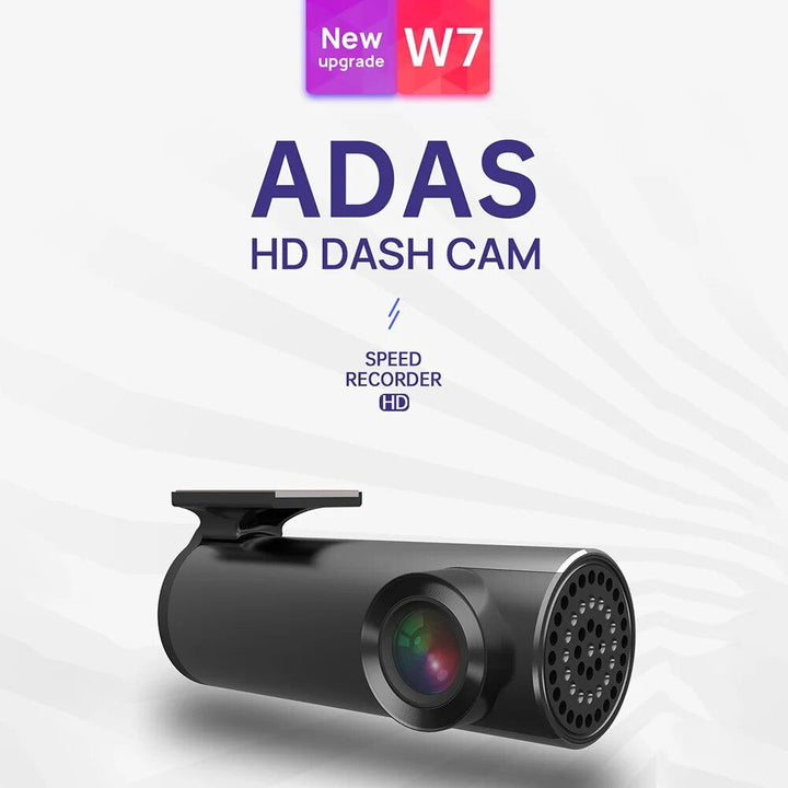Lisslune | 1080P Mini Car Dash Cam with ADAS, Gravity Sensor & USB Loop Recording for Android