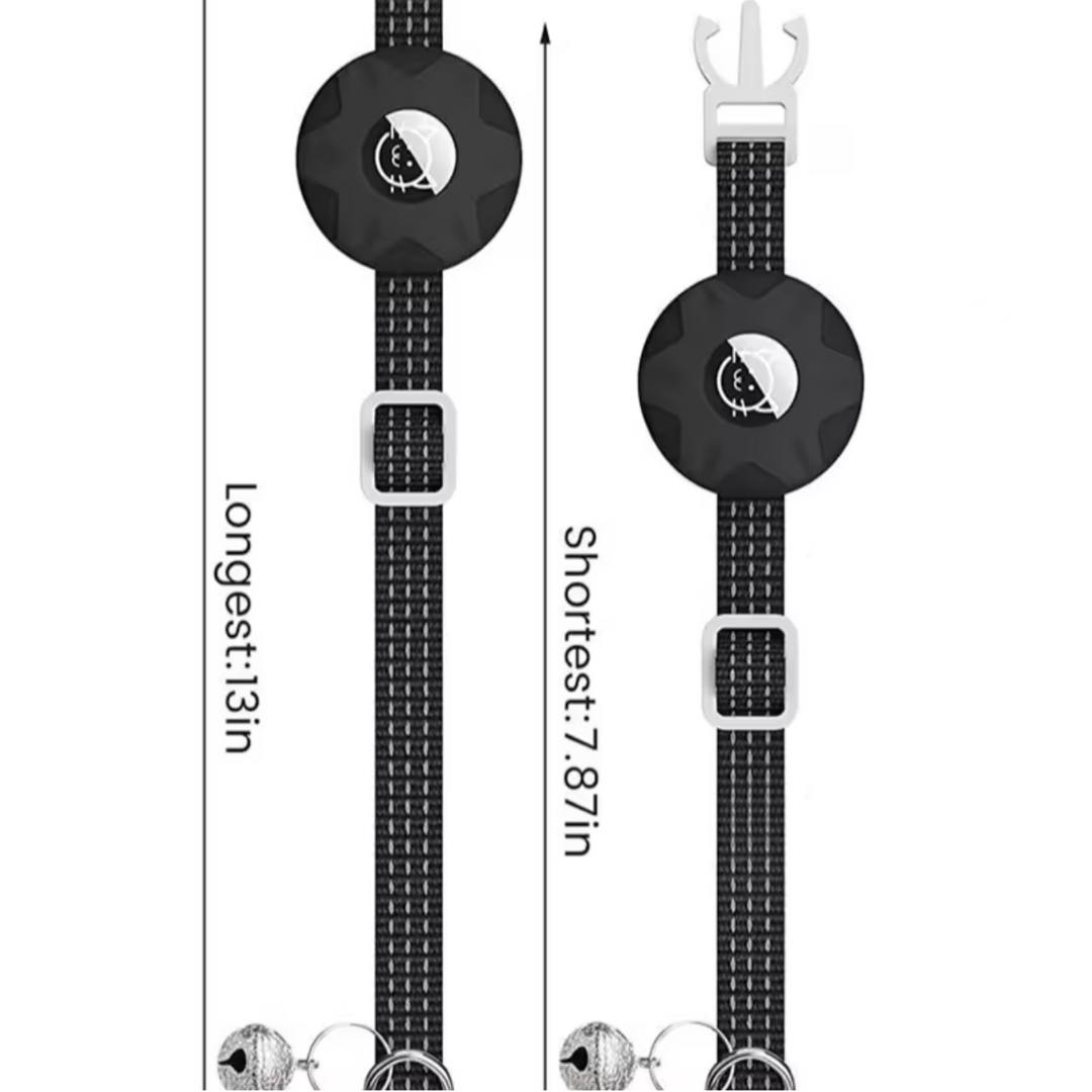 Lisslune | Pet Safety Set – Smart Dog and Cat Tracker with Reflective Collar