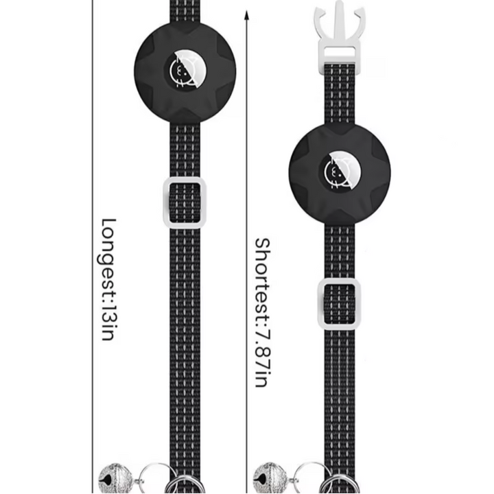 Lisslune | Pet Safety Set – Smart Dog and Cat Tracker with Reflective Collar