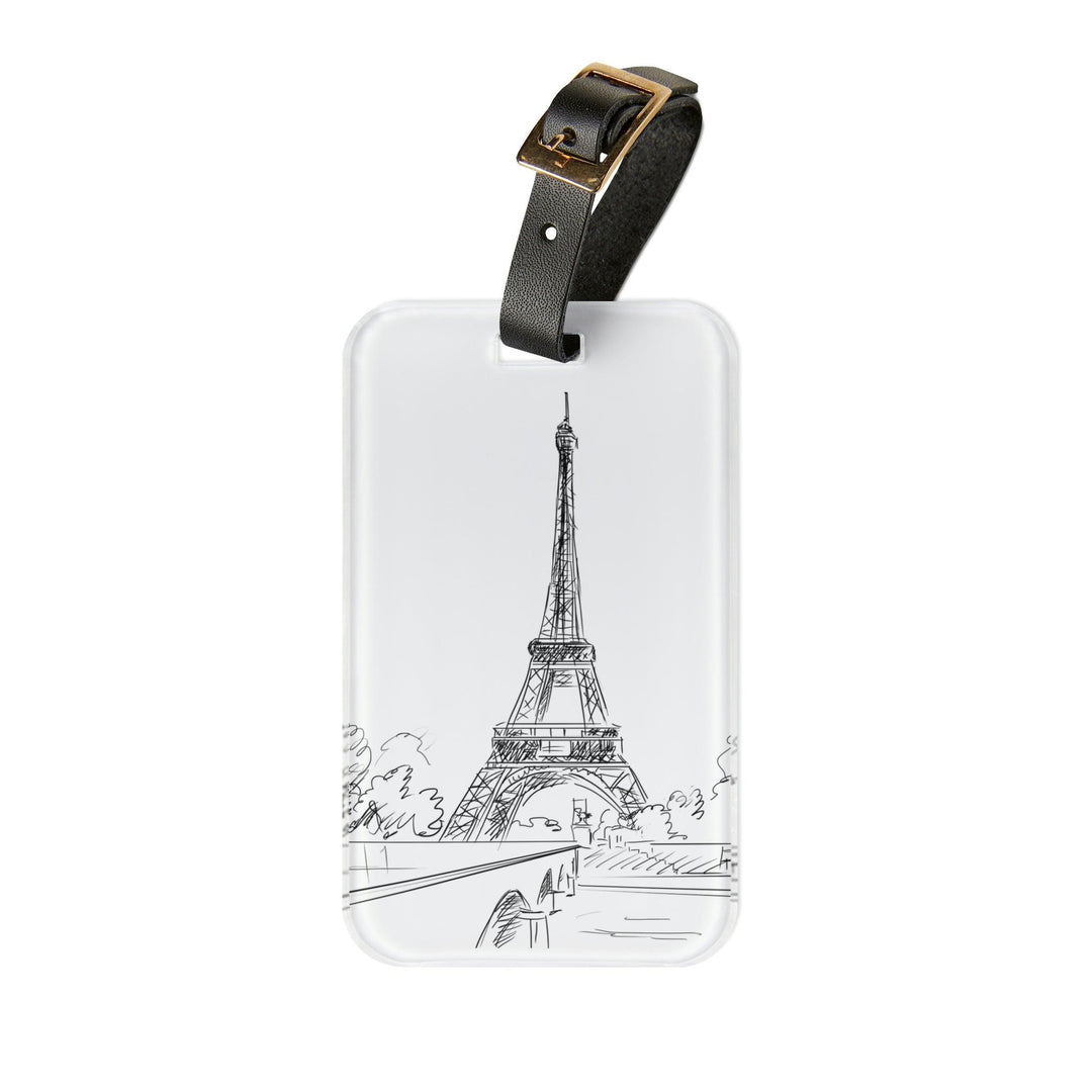 Lisslune | Personalized Luxury Acrylic Luggage Tags: Jetsetter's Choice Collection