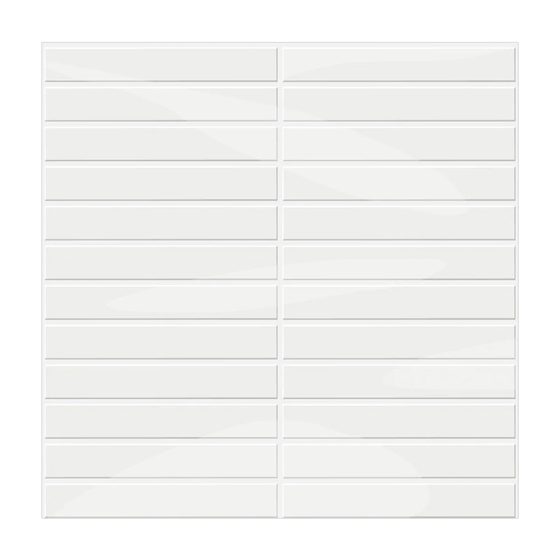 Lisslune | Self-adhesive 3D DIY Kit Kat tiles in glossy white