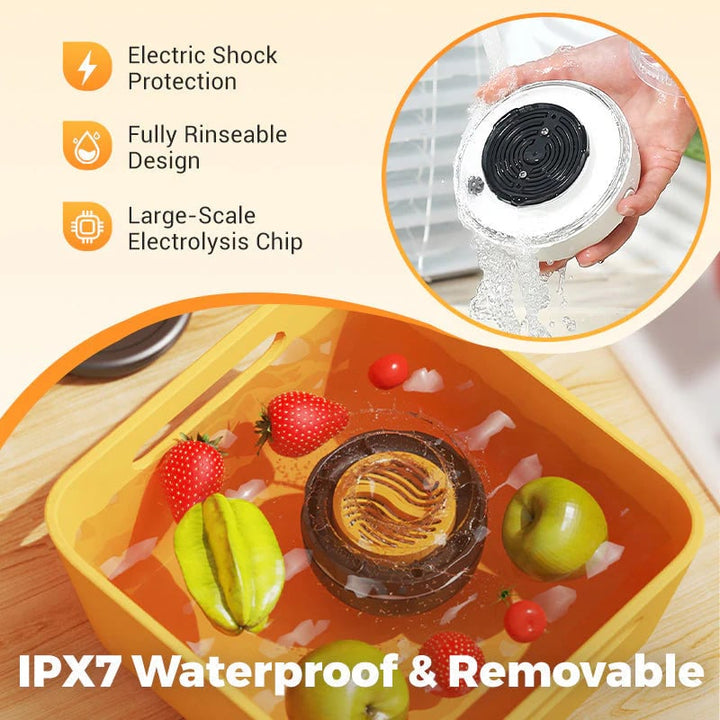 Lisslune | Wireless Waterproof Portable Food Cleaner & Purifier