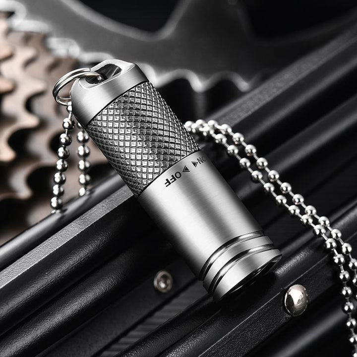 Lisslune | Outdoor Titanium Alloy Keychain Flashlight