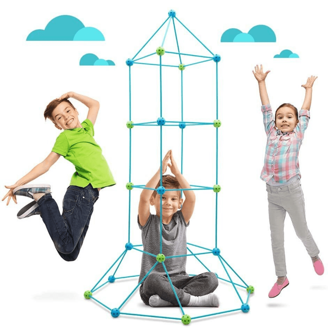 Lisslune | BuildaDream – Creative construction tent for children: Learning & adventure combined