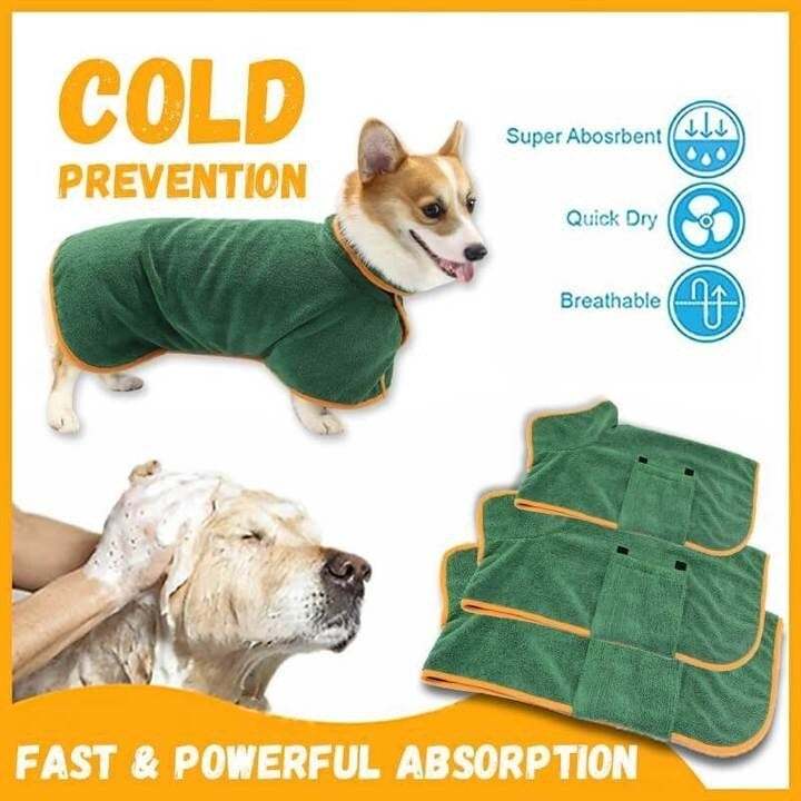 Lisslune | mamymarket™ - Super absorbent pet bathrobe