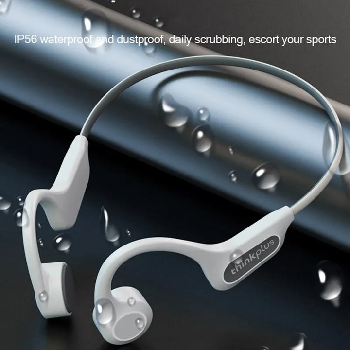 Lisslune | Bone Conduction Headphones | Bluetooth 5.3, IP56 Waterproof & Ideal for Sports and Everyday Use