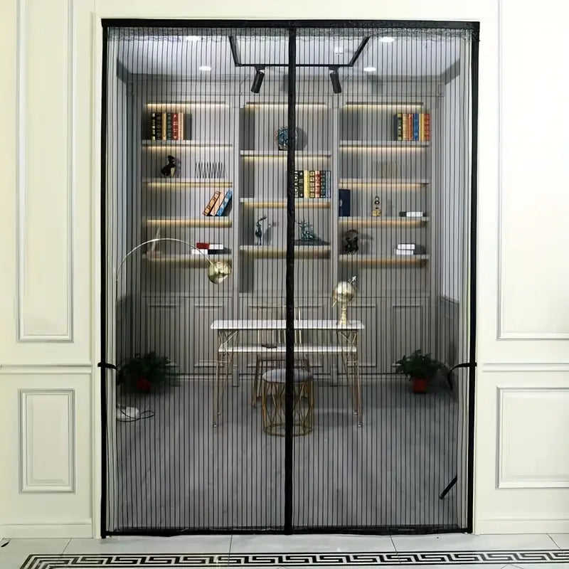 Lisslune | BugGuard Magnetic Fly Screen Door – Hands-Free Mesh Door with Auto-Close for Insect Protection