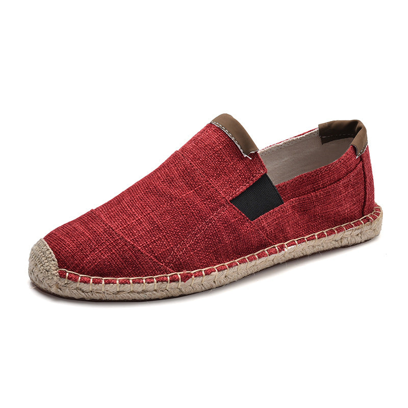 Lisslune | Boss Stylish Handmade Canvas Straw Shoes Summer Chic