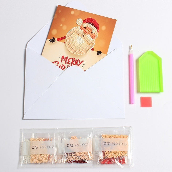 Lisslune | 5D Diamond Painting Christmas Cards New Arrival (8 Pack)