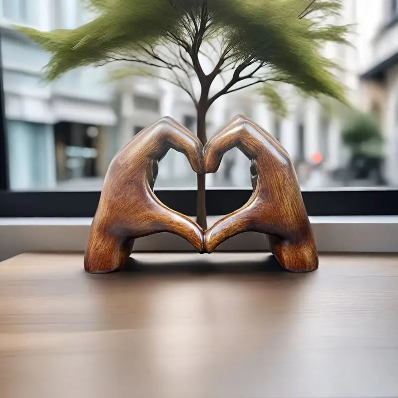 Lisslune | Lovenest Elegant Resin Sculpture - Symbol of Love and Devotion