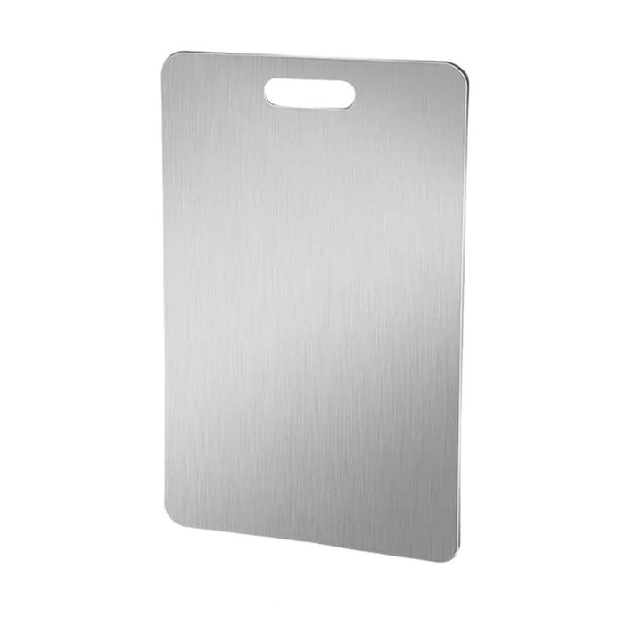 Lisslune | CHEFSTEEL – Cutting board made of stainless steel, robust & easy to clean for hygienic work