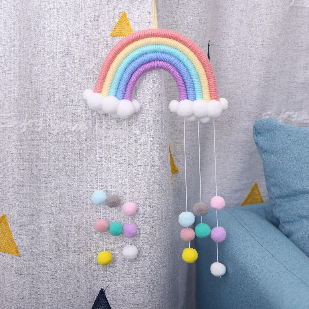 Lisslune | Nordic Holiday Cloud Wall Decorations: Handmade Festive Home Decor for Cozy Winter Atmospheres