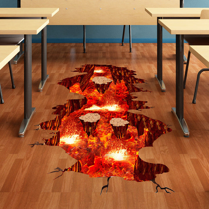 Lisslune | Magma 3D Wall Sticker Home Decor
