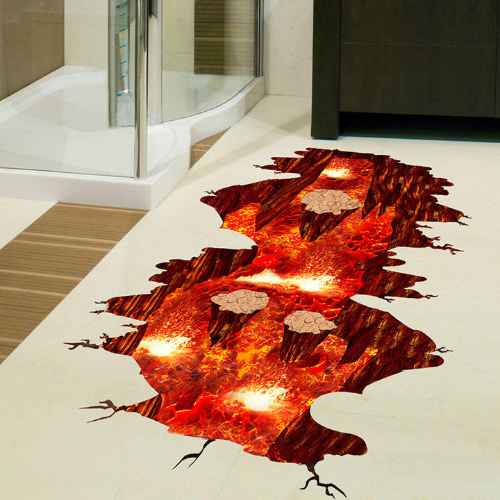 Lisslune | Magma 3D Wall Sticker Home Decor