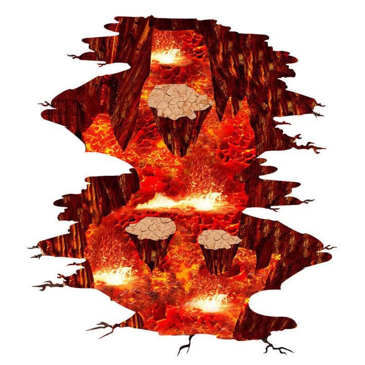 Lisslune | Magma 3D Wall Sticker Home Decor