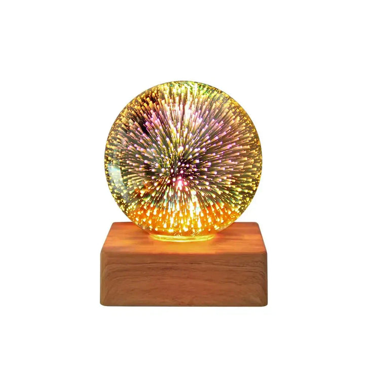 Lisslune | GlowSphere USB Crystal Ball Lamp - magical atmosphere in the bedroom