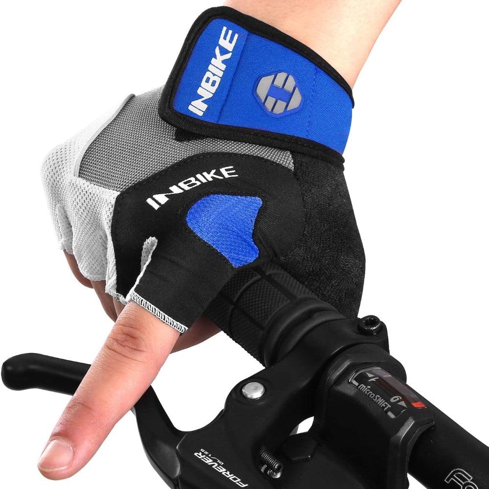 Lisslune | 3D Gel Padded Cycling Gloves – Shock-Absorbing Breathable Bike Gloves for Men & Women