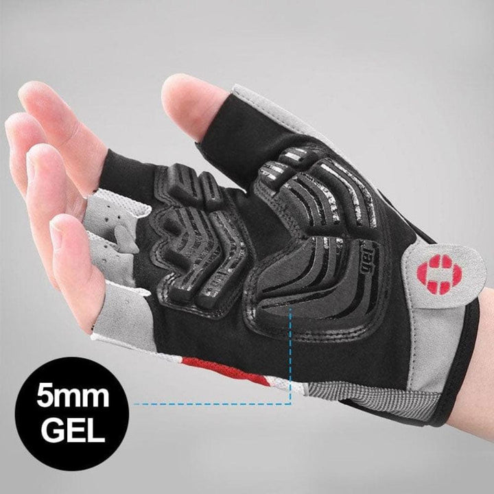 Lisslune | 3D Gel Padded Cycling Gloves – Shock-Absorbing Breathable Bike Gloves for Men & Women