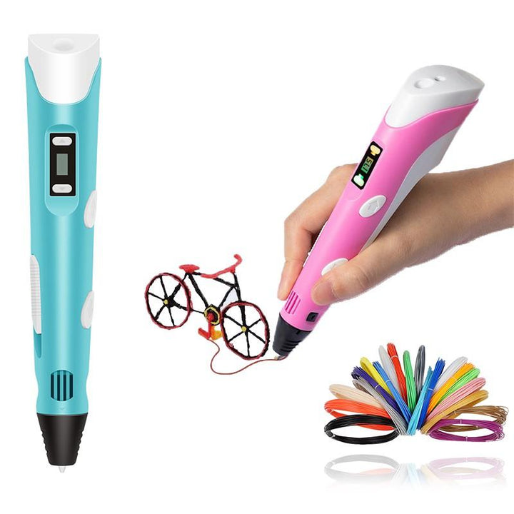 Lisslune | 3D Pen for Kids – Creative 3D Printing Pen for Drawing and Artistic Projects, Ideal for Young Artists
