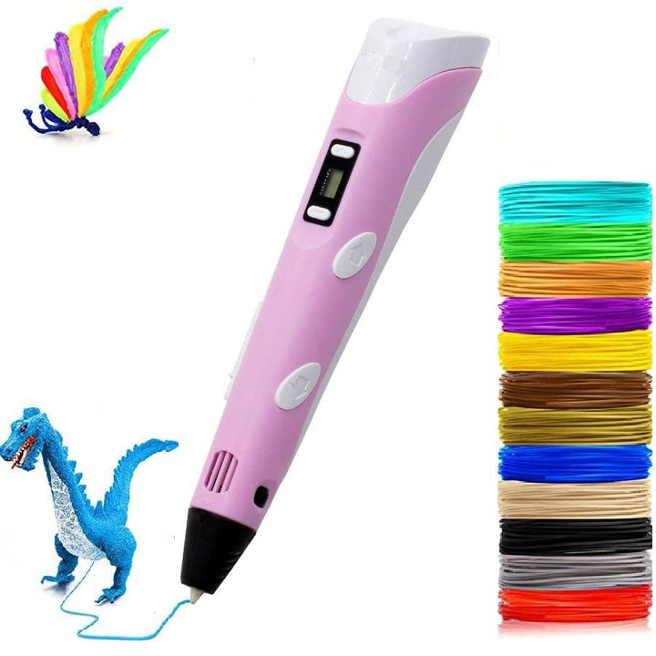 Lisslune | 3D Pen for Kids – Creative 3D Printing Pen for Drawing and Artistic Projects, Ideal for Young Artists